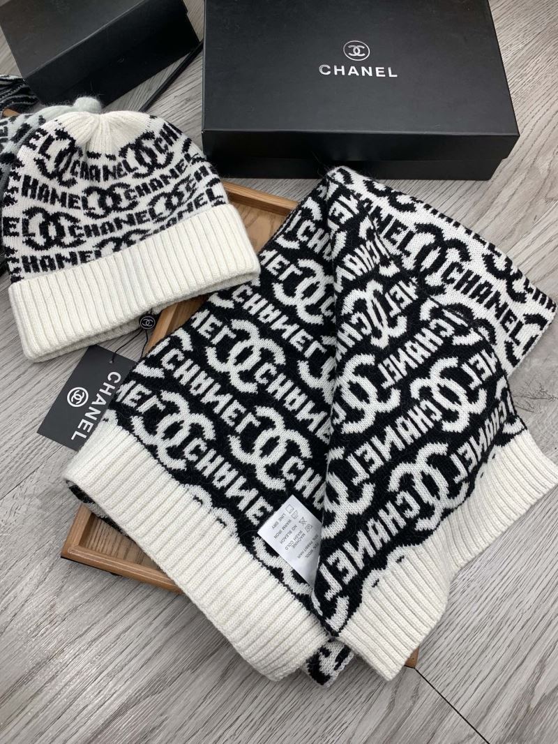 Chanel Caps Scarfs